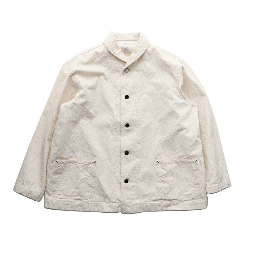 SEUVAS/ソーバス10ozキャンバスショールカラージャケット