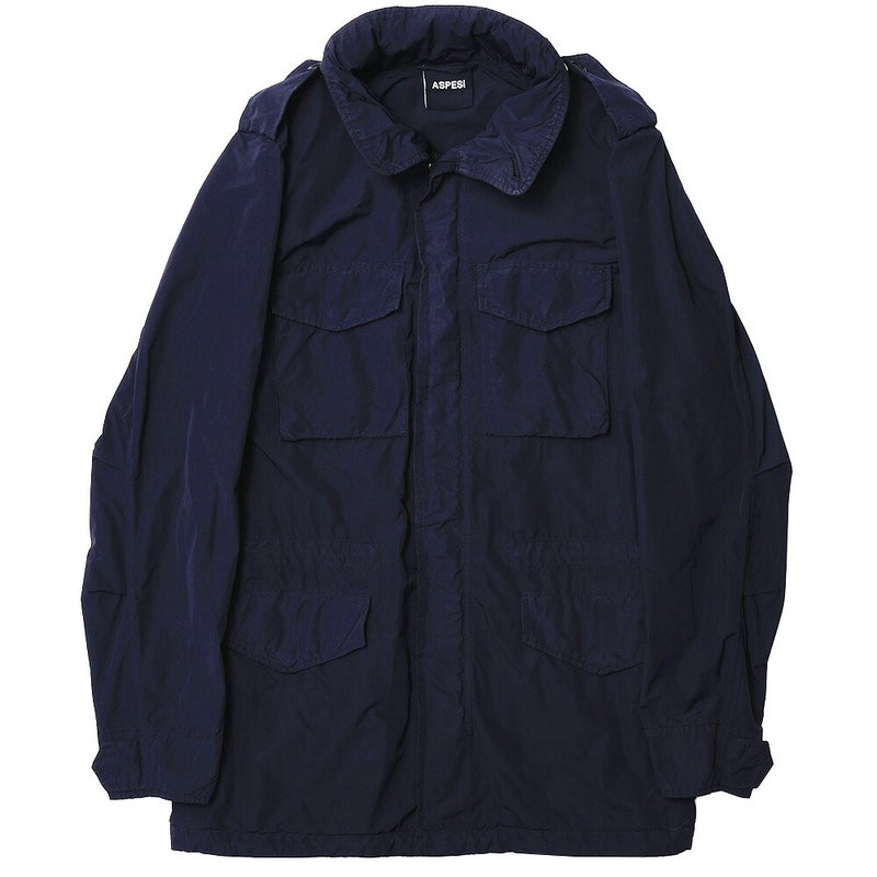 ASPESI/アスペジガーメントダイポリエステルナイロンM-65フィールドジャケットGIUBBOTTO65REPLICA/4II721F973