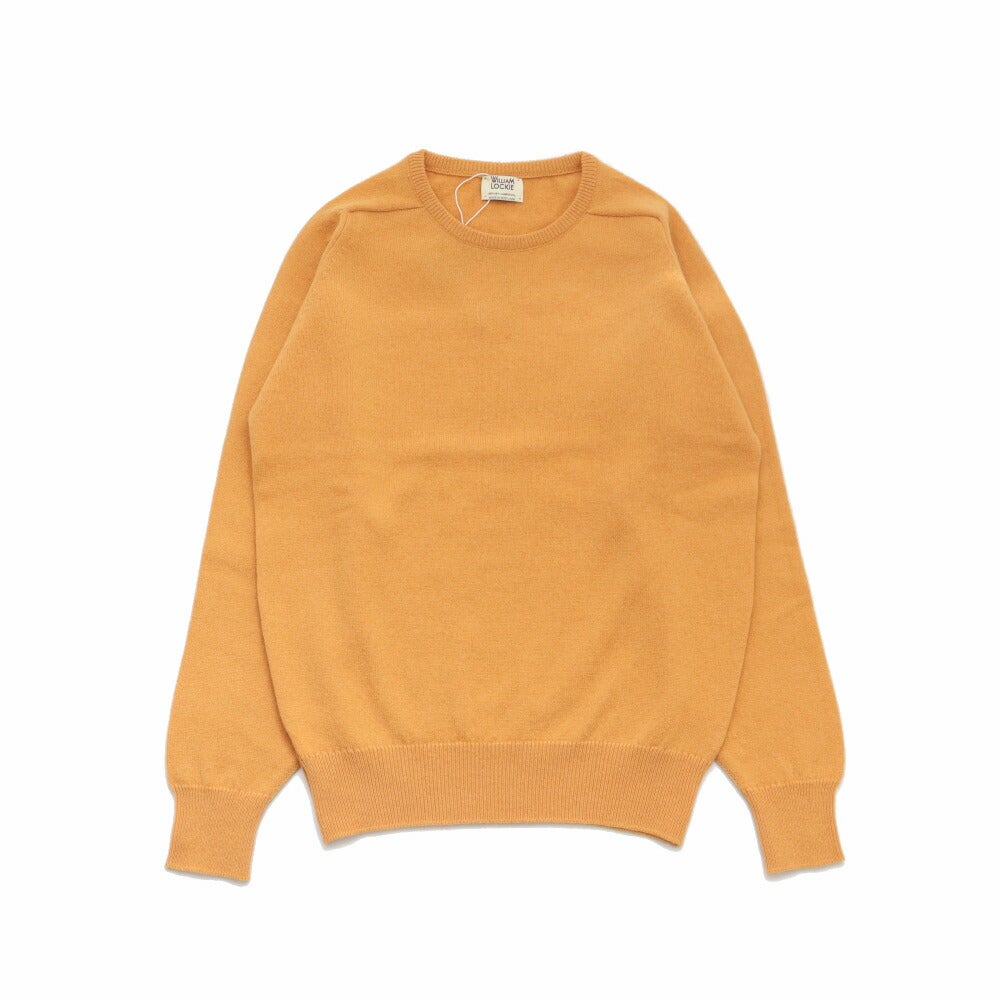 WILLIAMLOCKIE/ウィリアムロッキーLEVENラムズウールクルーネックニット