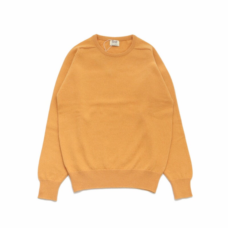 WILLIAMLOCKIE/ウィリアムロッキーLEVENラムズウールクルーネックニット