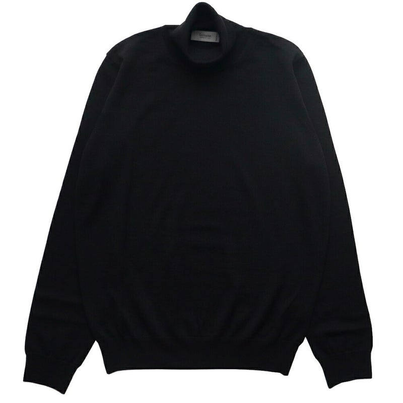 Ferrante/フェランテメリノウール12Gタートルネックニット
