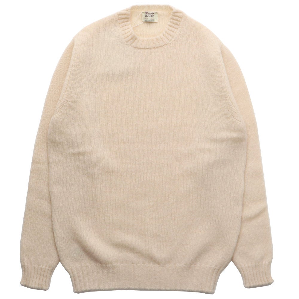 WILLIAMLOCKIE/ウィリアムロッキーLEVENラムズウールクルーネックニット