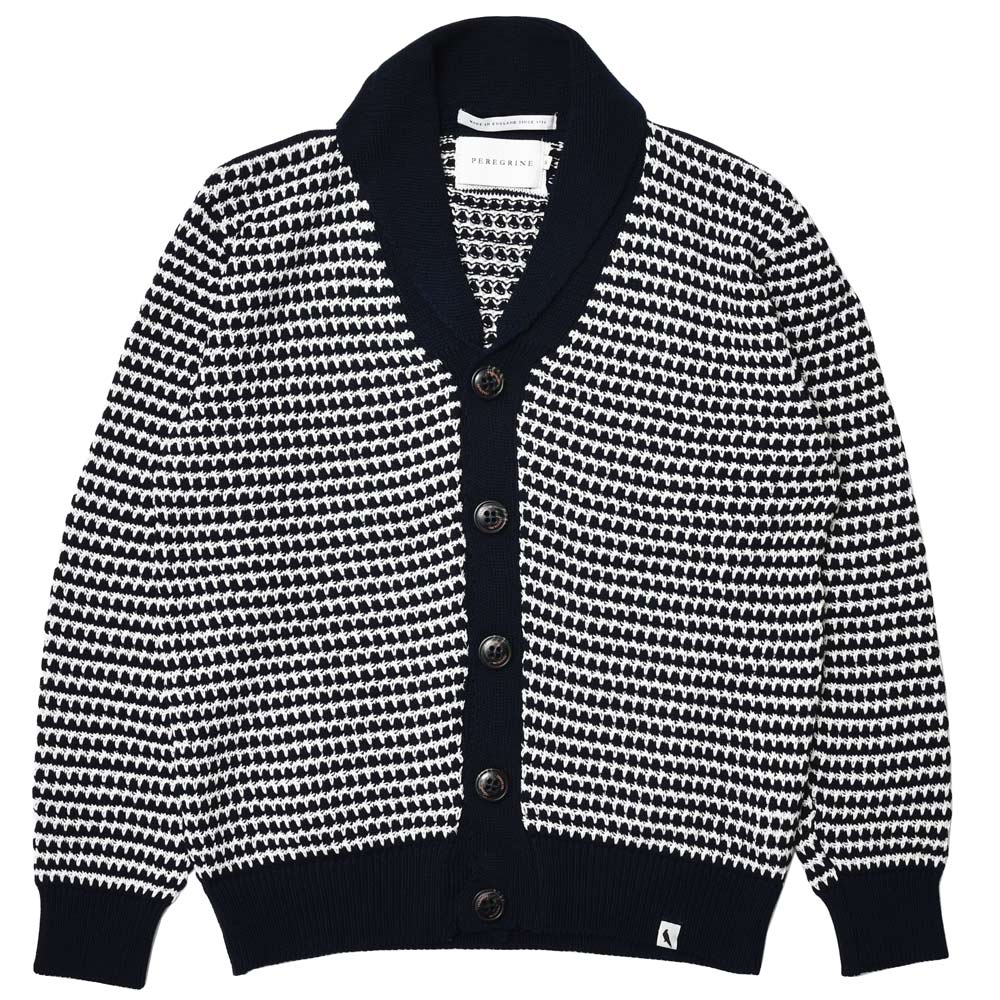 PEREGRINE/ペレグリンショールカラーニットカーディガン
