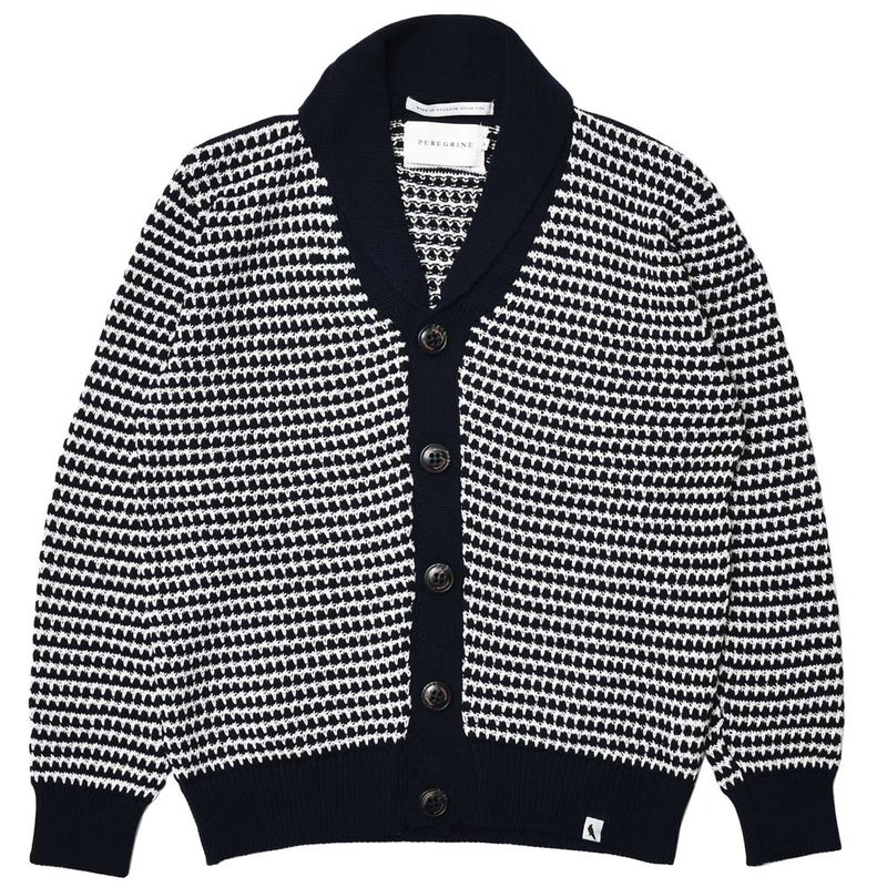 PEREGRINE/ペレグリンショールカラーニットカーディガン