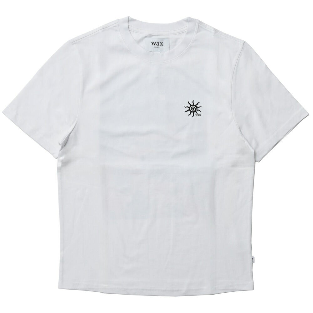 waxlondon/ワックスロンドンコットンエンブロイダリーオーバーサイズTシャツ