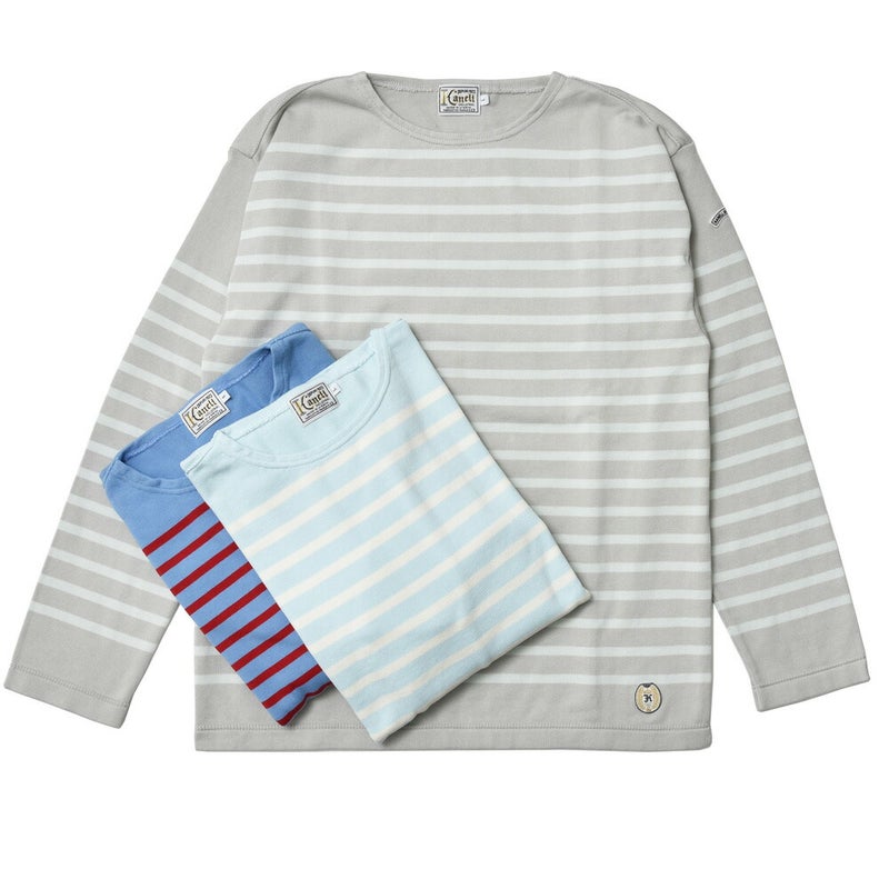 KANELL/カネルBONAPARTEコットンロングスリーブマリニエール