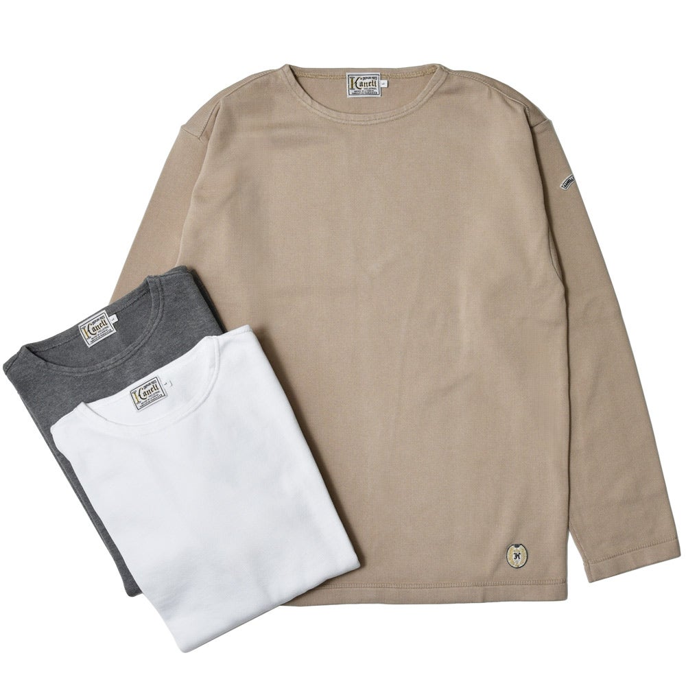 KANELL/カネルBONAPARTEコットンロングスリーブマリニエール