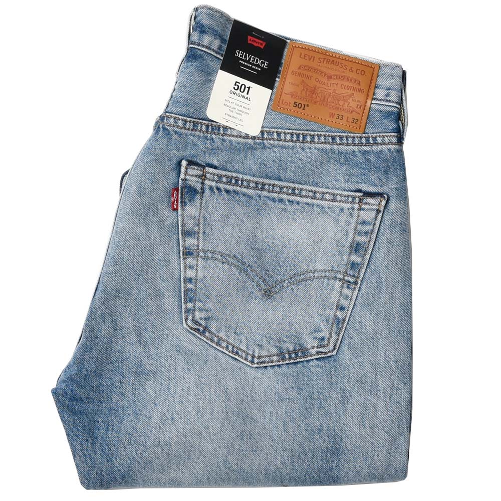LEVI'S/リーバイス501セルビッジワンウォッシュデニムパンツ