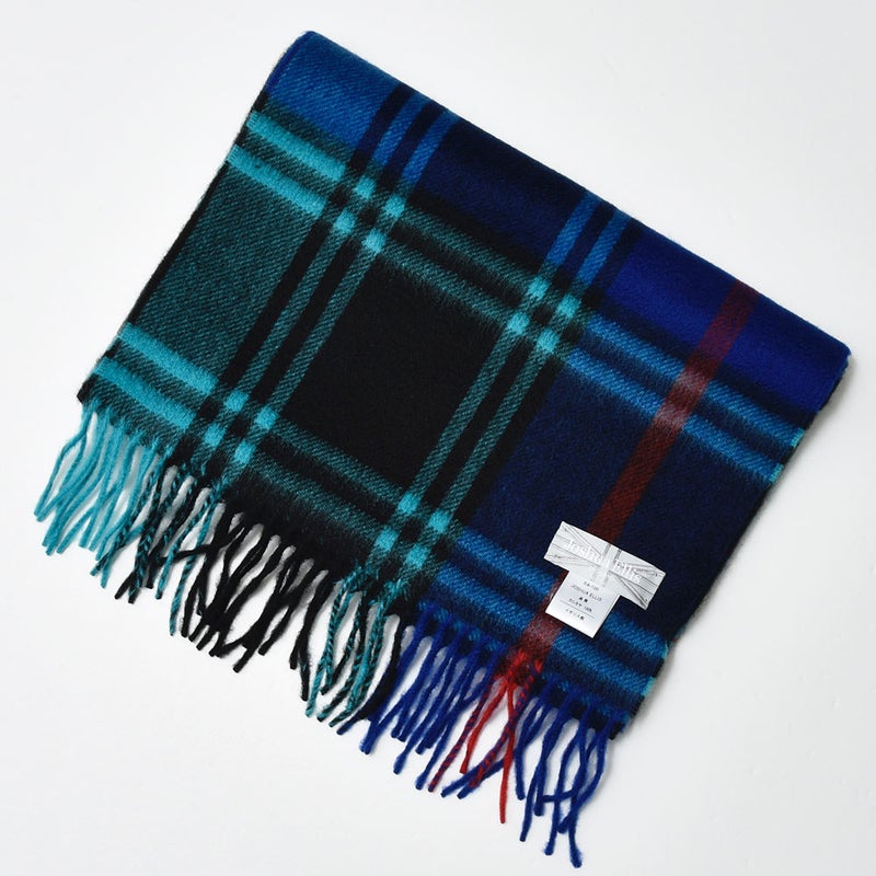 JoshuaEllis/ジョシュア・エリスゴードンチェックカシミヤマフラー