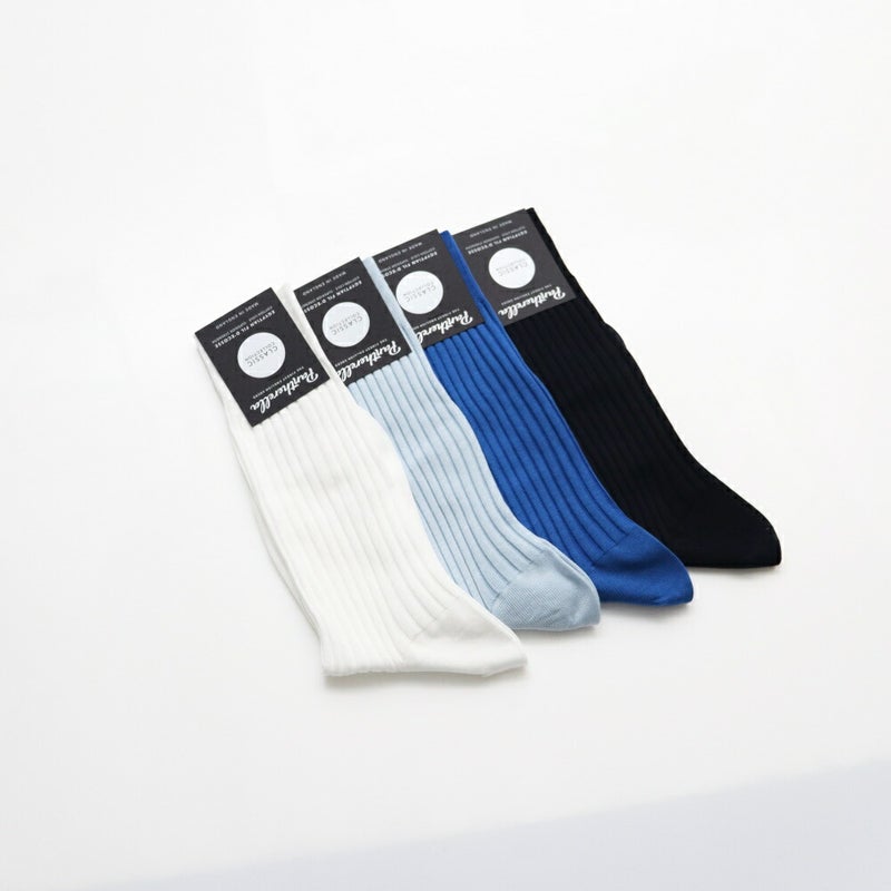 Pantherella/パンセレラコットンナイロンリブソックス