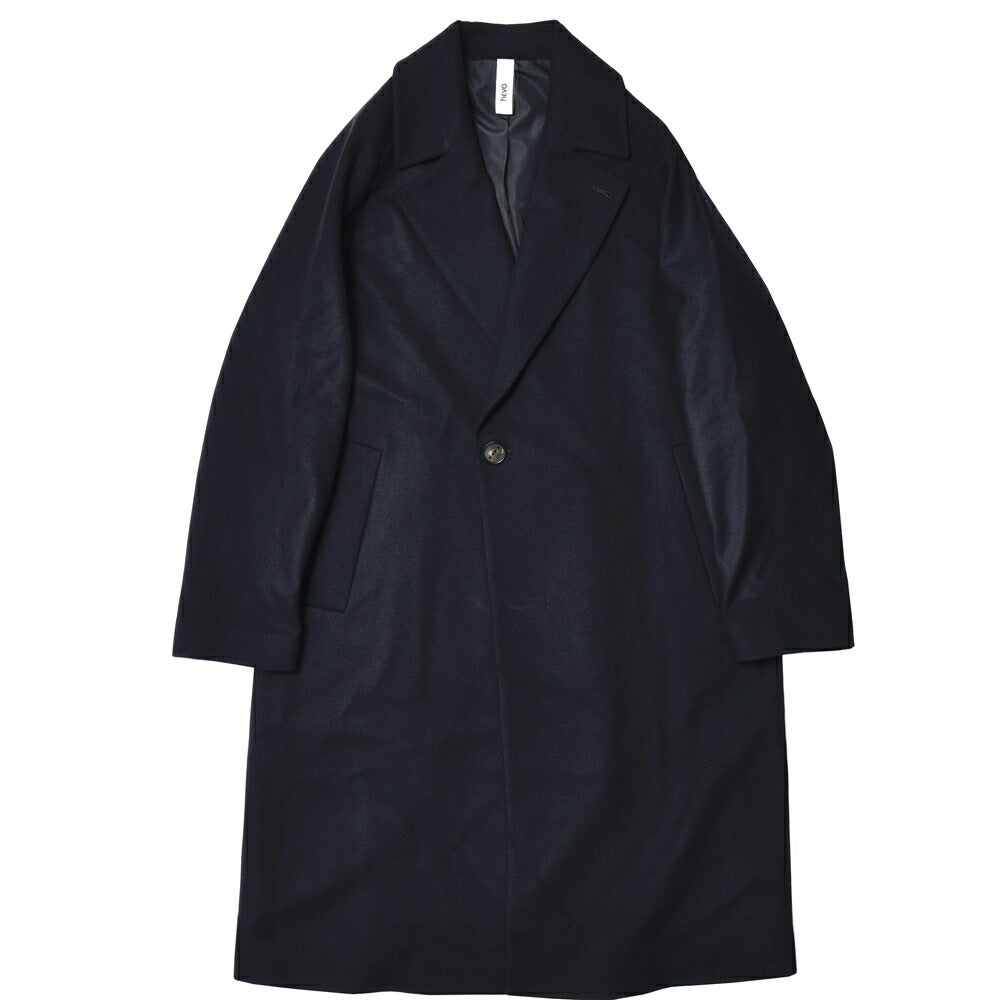 hevo/イーヴォSURBONスルボンウォーターレペレントウールナイロンソフトメルトン1Bセミダブルコート