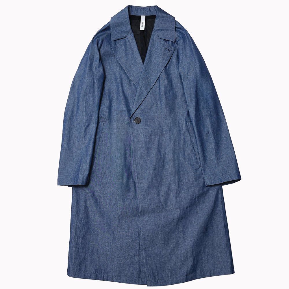 hevo/イーヴォSURBONスルボンウォーターレペレントウールナイロンソフトメルトン1Bセミダブルコート