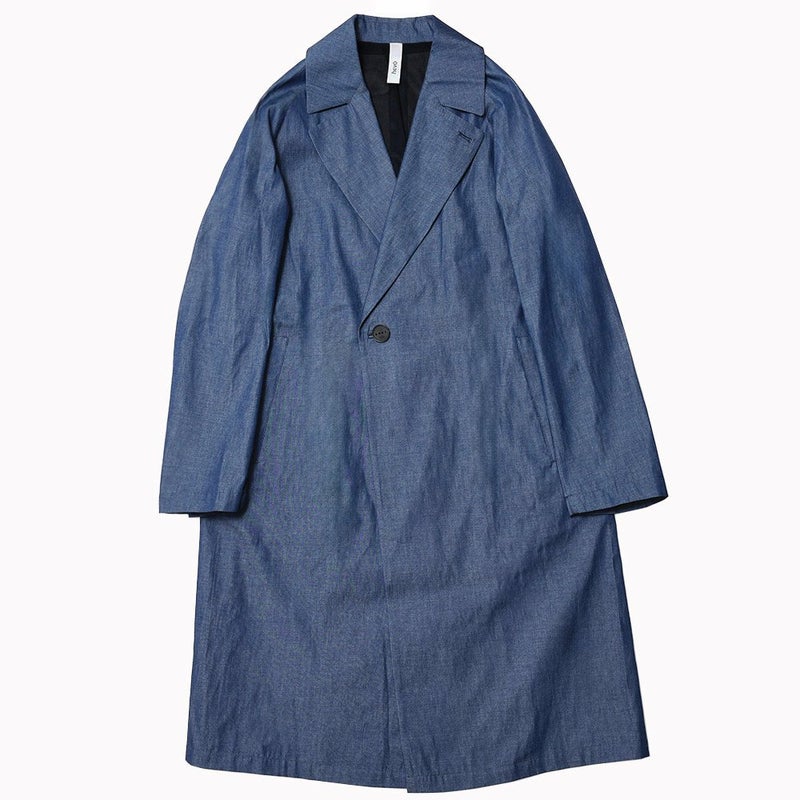 hevo/イーヴォSURBONスルボンウォーターレペレントウールナイロンソフトメルトン1Bセミダブルコート