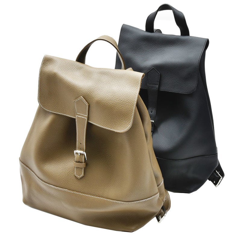 CharlesetCharlus/シャルルエ・シャルリュスグレインレザーショルダーポーチ