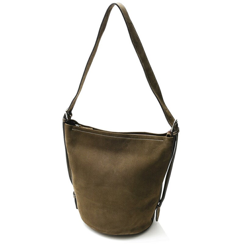 CharlesetCharlus/シャルルエ・シャルリュスグレインレザーショルダーポーチ