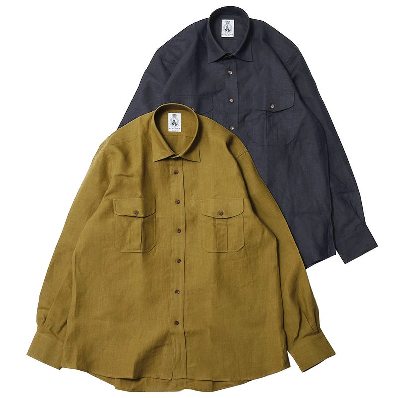 CORDINGS/コーディングスモールスキンオーバーシャツ